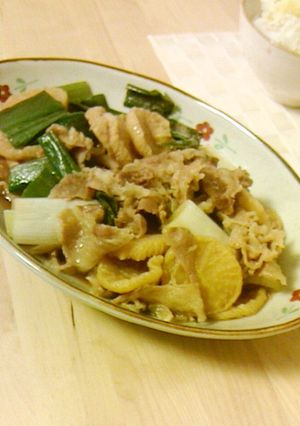 干し大根と豚肉の煮物-レシピのメイン写真