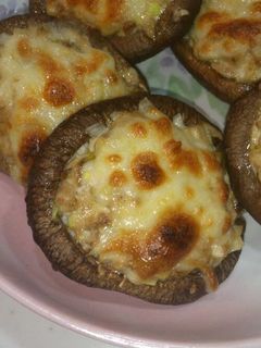 椎茸*ツナマヨチーズ焼き-レシピのメイン写真