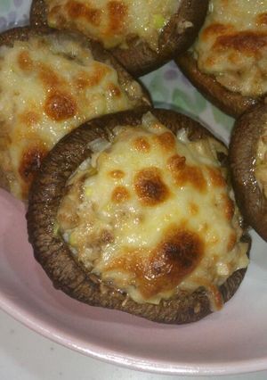 椎茸＊ツナマヨチーズ焼き-レシピのメイン写真