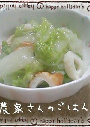 簡単！とろうま白菜のあんかけ-レシピのメイン写真