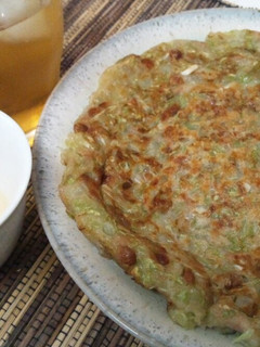 ふんわり♪納豆とツナのお好み焼き-レシピのメイン写真