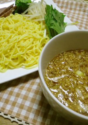 すぐできる☆ゴマ風味のつけ麺♪-レシピのメイン写真