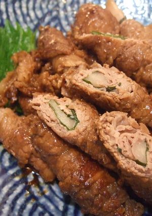 新生姜の牛肉巻き-レシピのメイン写真