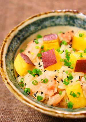 ガッツリ！豚さつま芋ご飯-レシピのメイン写真