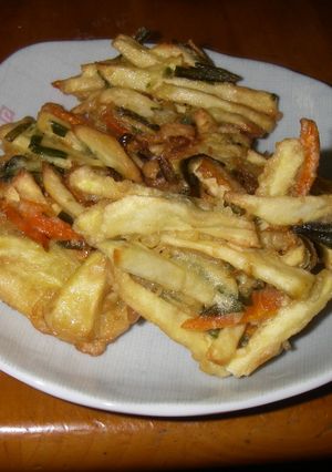 さつまいものかき揚げ(ガネ天)-レシピのメイン写真