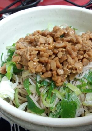 納豆そば-レシピのメイン写真