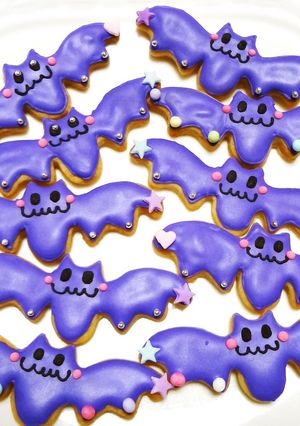アイシングクッキー○ハロウィン○コウモリ-レシピのメイン写真