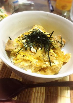 ちょっぴり大人の親子丼♡-レシピのメイン写真