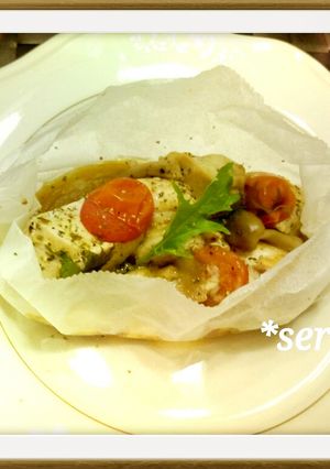 ジューシー☆チキンと野菜の包み焼き☆-レシピのメイン写真