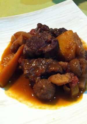 簡単なのに本格的！豚の赤ワイン煮-レシピのメイン写真