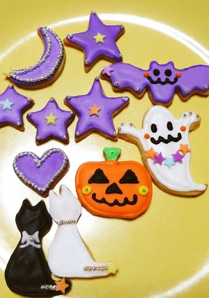 アイシングクッキー○ハロウィン○スター○-レシピのメイン写真