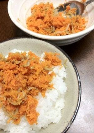 にんじんとジャコのふりかけ-レシピのメイン写真