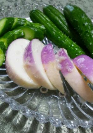 “塩麹”de色鮮やか☆漬け物盛り合わせ-レシピのメイン写真