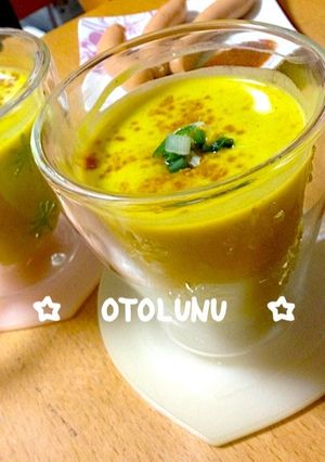 ☆意外と簡単☆かぼちゃのポタージュスープ-レシピのメイン写真