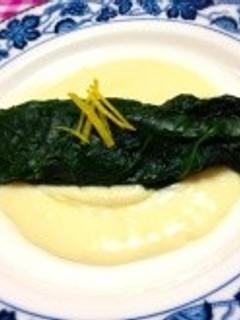 鱈のほうれん草 包み蒸し-レシピのメイン写真