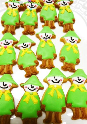 アイシングクッキー○スナフキン○-レシピのメイン写真