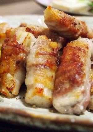 蓮根の塩豚巻き-レシピのメイン写真