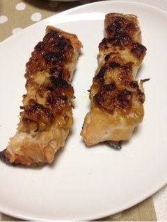 簡単*鮭の味噌焼き-レシピのメイン写真