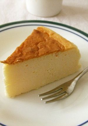 ふわふわ スフレチーズケーキ-レシピのメイン写真