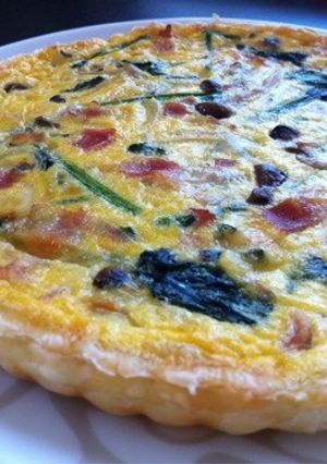 ほうれん草とベーコンのキッシュ-レシピのメイン写真