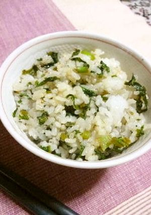 新鮮な大根葉が手に入ったら　菜飯を作ろう-レシピのメイン写真