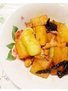 ヒレ肉と長芋の豆板醤炒め-レシピのメイン写真