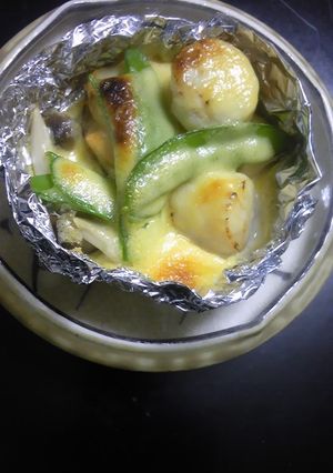 お洒落美味しい☆ホタテのホイル焼き-レシピのメイン写真