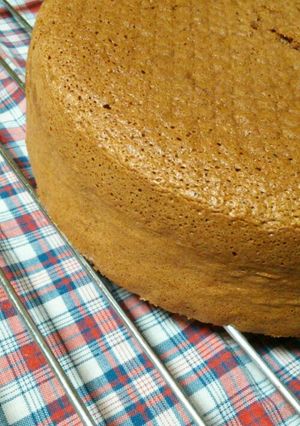 スポンジケーキ♡ココアあじ-レシピのメイン写真