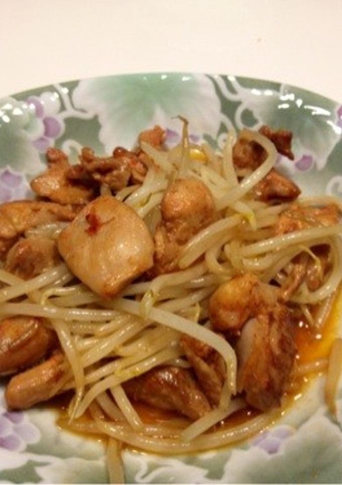 鶏肉ともやしの炒め物-レシピのメイン写真