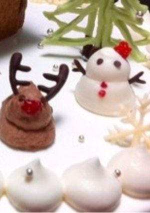クリスマス＊トナカイ＆雪だるま-レシピのメイン写真
