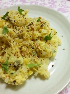 さつま芋と納豆のサラダ-レシピのメイン写真