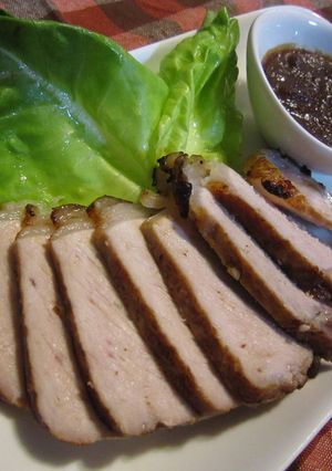 杜氏のさっぱり【しょうゆ麹焼き豚】-レシピのメイン写真