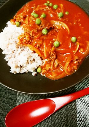 米粉で美味しい簡単、ハヤシライス-レシピのメイン写真