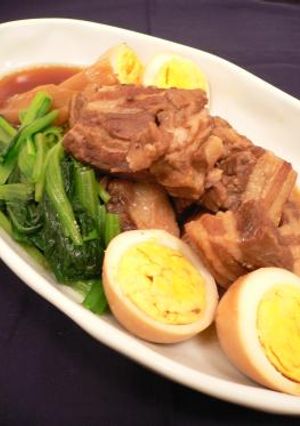 ネギと豚バラの酢醤油煮-レシピのメイン写真