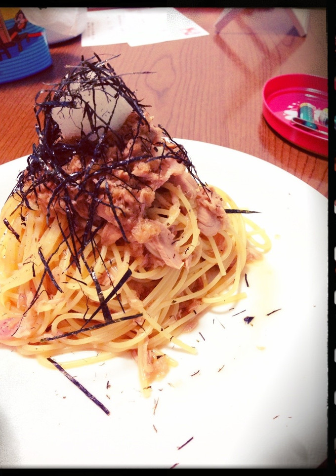 ツナと大根おろしの和風パスタ♡-レシピのメイン写真