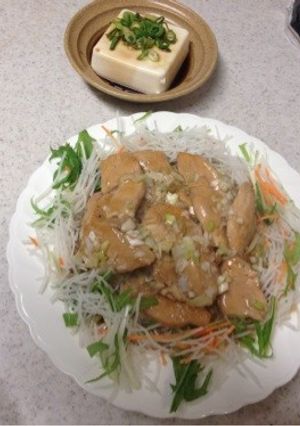 ♡とろ〜り黒酢のネギ焼きチキン♡-レシピのメイン写真