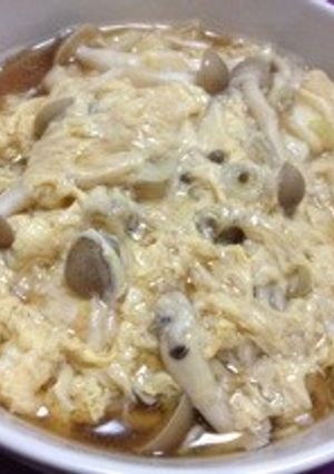 お蕎麦屋さんのとろ玉うどん-レシピのメイン写真