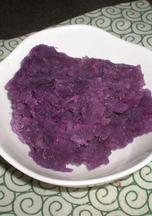 レンジで簡単⁂紫いも餡♪-レシピのメイン写真