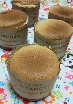 マフィンカップでプチシフォンケーキ-レシピのメイン写真