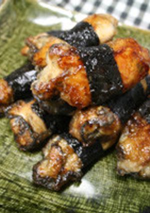 牡蠣の磯辺焼き-レシピのメイン写真