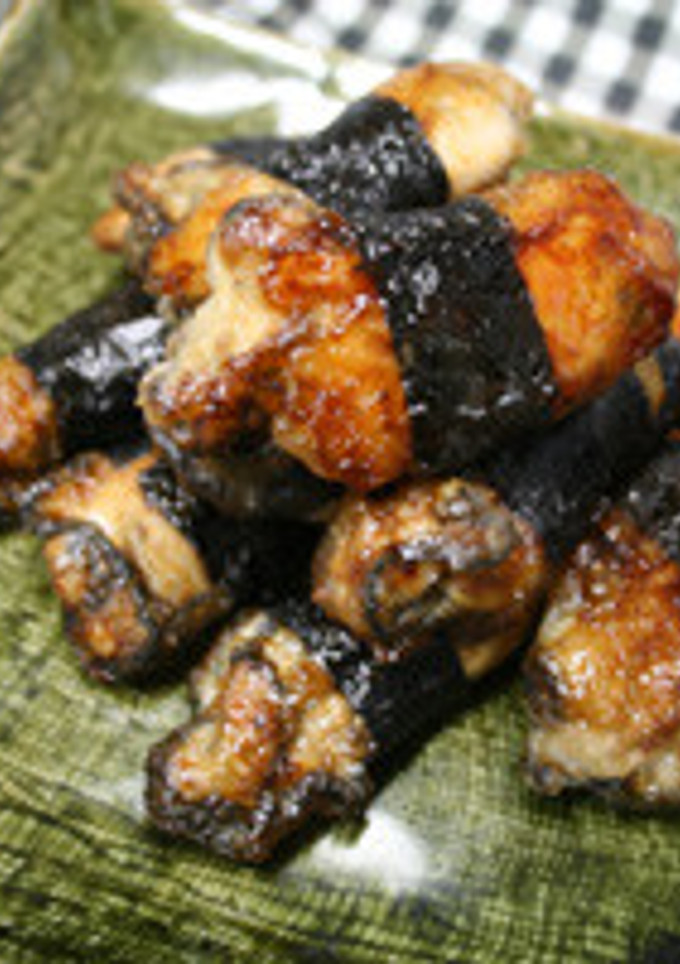 牡蠣の磯辺焼き-レシピのメイン写真