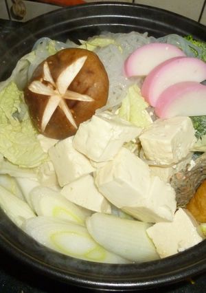 パパの野菜寄せ鍋③-レシピのメイン写真