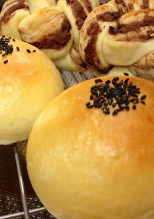 手捏ねでふわふわ★湯種と豆腐の基本パン-レシピのメイン写真