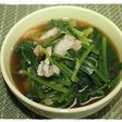 2分で完成☆ほうれん草と油揚げの煮物☆