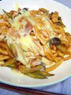 イタリアン焼きうどん-レシピのメイン写真