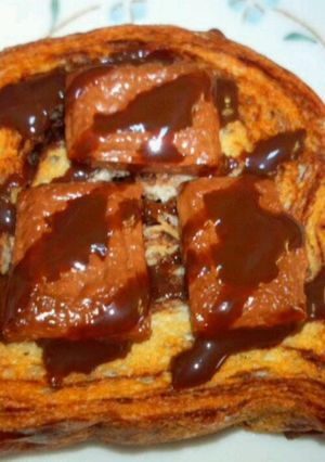簡単♡焼きチョコパン-レシピのメイン写真