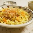 ランチに☆簡単!お茶漬けのパスタ