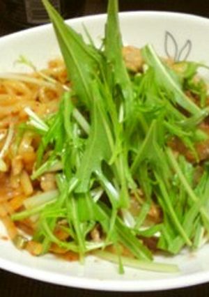 豚キム焼きうどん-レシピのメイン写真