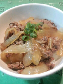 牛丼-レシピのメイン写真
