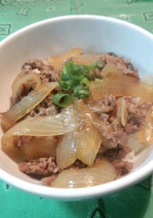 牛丼-レシピのメイン写真